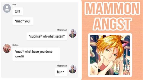 Obey Me Texts Mammon Angst YouTube