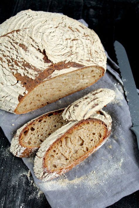 Dinkelbrot Mit Ganz Wenig Hefe Brot Backen Rezept Einfach Brot