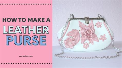 How To Make A Leather Purse