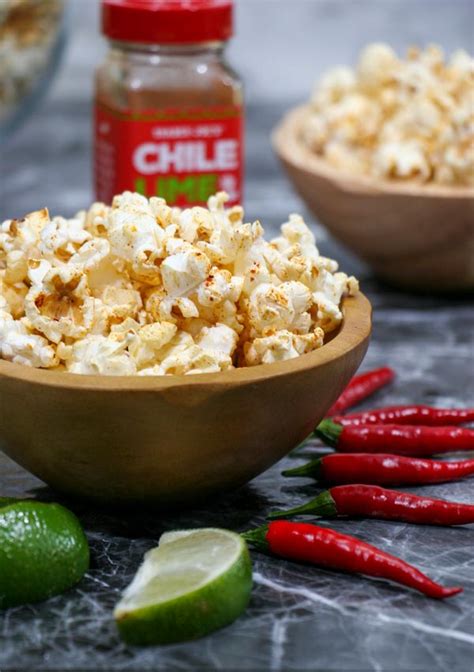 Chili Lime Popcorn Our Sweetly Spiced Life An Easy Savory Snack