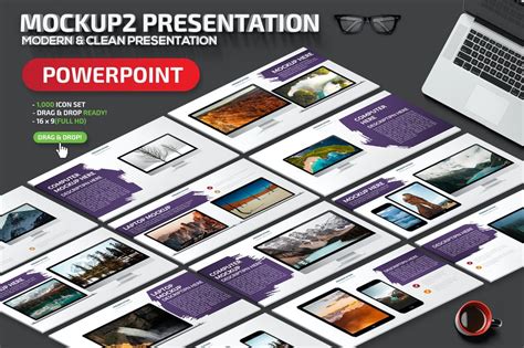 12 Best Powerpoint Mockup Templates Mockuptree