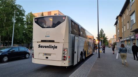 Savonlinja Scania Omniexpress K Eb X Jouko Bus Line