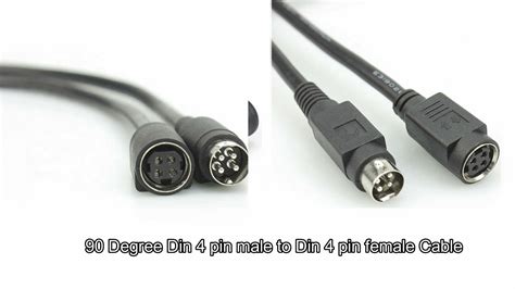 Din 3 pin Power Cable and Din 4 pin Power Cable - YouTube