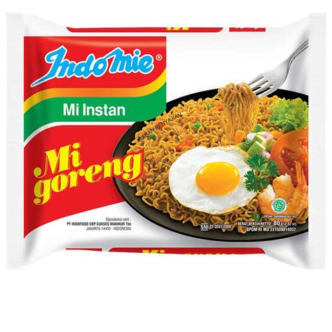 Jual Indomie Mi Instan Goreng Rendang Kriuk Pedas Mie Goreng