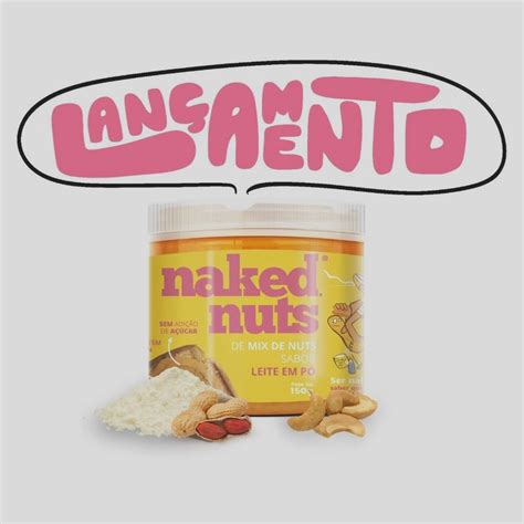 Pasta De Mix De Nuts Sabor Leite Em P Naked Nuts G Submarino