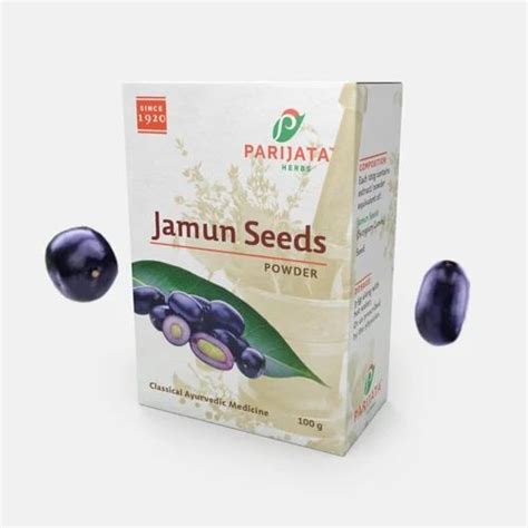 Parijata Herbs Jamun Seeds Powder 100gm At Best Price In Nanjangud