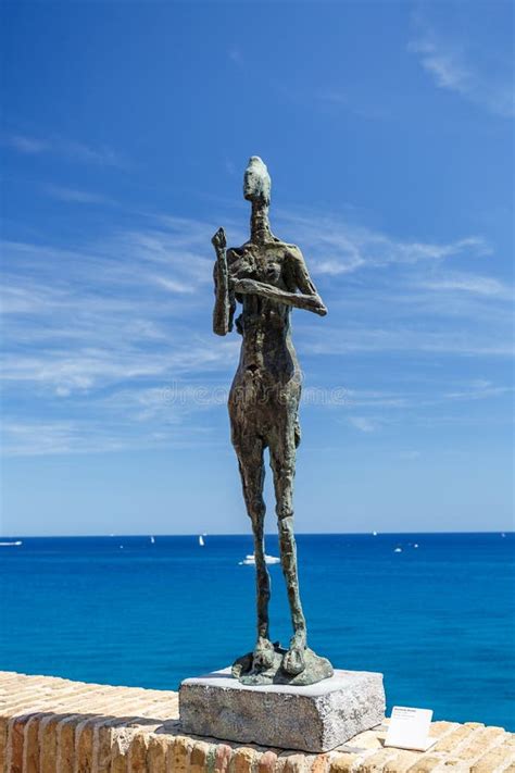 The Statue La Grain By Germaine Richier Picasso Museum In Antibes