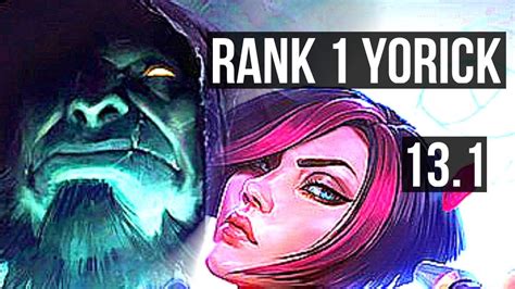 Yorick Vs Fiora Top Rank 1 Yorick 400 Games 2 1 3 Euw Master