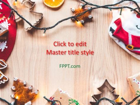 Google Slides Christmas Template