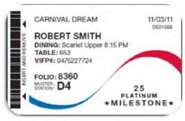 VIFP Club Member Sail & Sign Cards | Carnival Cruise Line