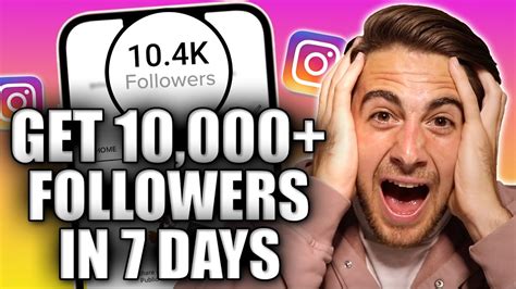 The FASTEST Way To Get 10k Followers In 7 Days On Instagram HACKS To