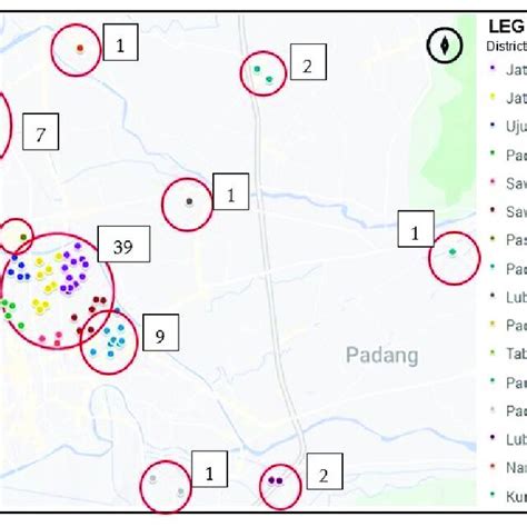 Dot density map of respondents' location. | Download Scientific Diagram