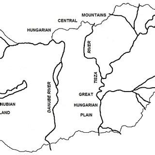 The rivers in Hungary. | Download Scientific Diagram