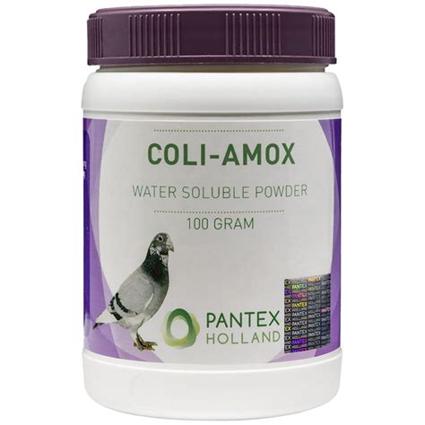 Pantex Coli Amox 100 G — Global Pigeon Supplies Inc