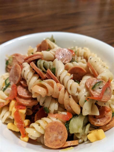 Pepperoni Pasta Salad Dairy Free Recipes