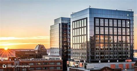 From Mingsphotography Sunrise At Downtown Halifax Today A Beautiful