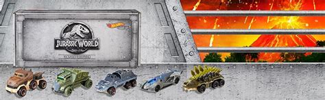 Amazon Hot Wheels Jurassic World Character Cars 5 Pack Toys Games