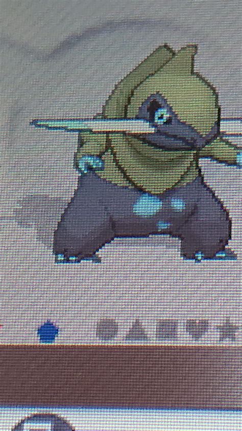 [6] shiny fraxure from friend safari : r/ShinyPokemon