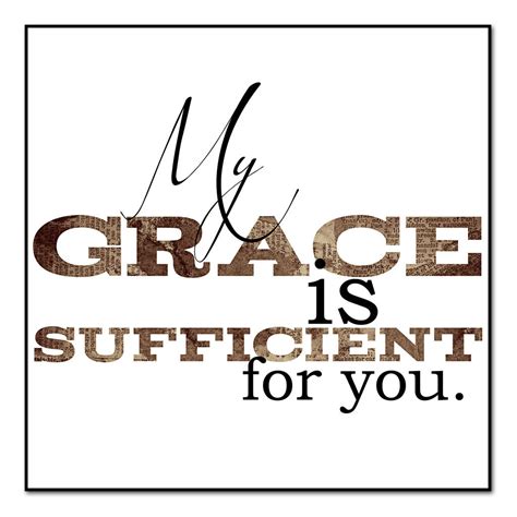 Christian T Scripture Art His Grace Is Sufficient Studiojru