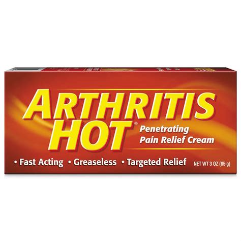 Arthritis Hot Penetrating Pain Relief Cream Shop Muscle And Joint Pain