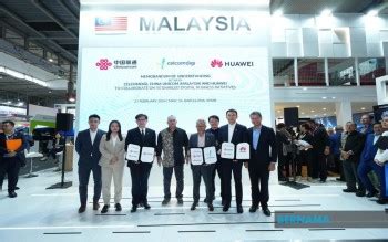 BERNAMA HUAWEI METERAI MOU DENGAN CELCOMDIGI CUMY UNTUK INISIATIF