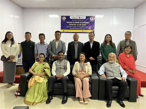 District Governor Rotarian Nilesh Kumar Agarwal Ri 3240 Visits Rotary