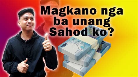 UNANG SAHOD KO SA YOUTUBE MAGKANO NGA BA II RODEL VILLACINO VLOGS