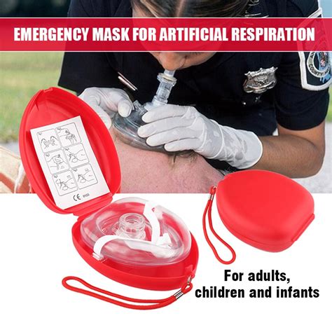 CPR MASK (Resuscitator Rescue) Emergency First Aid Car Rescue Breathing ...