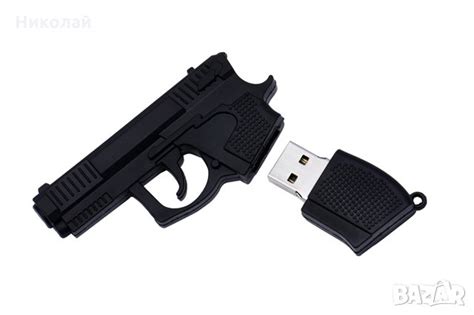 Флашка 32 гб. Пистолет , USB флаш памет в USB Flash памети в гр. Ямбол ...