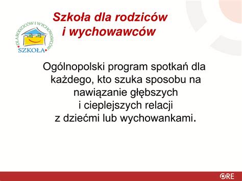 PPT Szkoła dla rodziców i wychowawców PowerPoint Presentation free