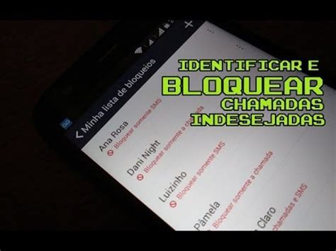 Como Identificar Chamadas E Bloquear Liga Es Indesejadas No Android