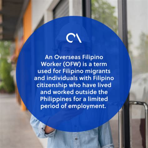 Overseas Filipino Worker Ofw Outsourcing Glossary Outsource