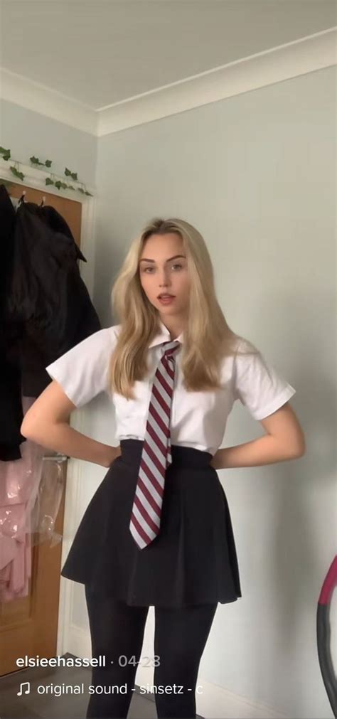 School Uniform Outfits Cute School Uniforms Tiktok Outfits School