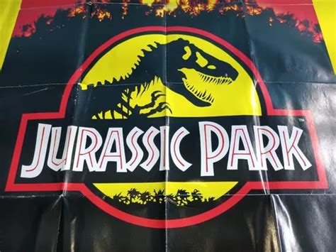 Poster Original Jurasic Park Sega Meses Sin Intereses