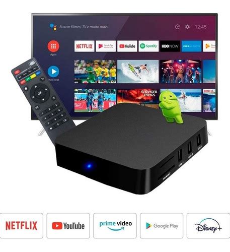 Adaptador Transforme Sua Tv Em Smarttv Tvbox Media Streaming