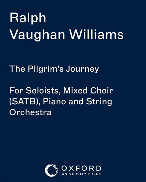 The Pilgrim S Journey Sheet Music By Ralph Vaughan Williams Nkoda