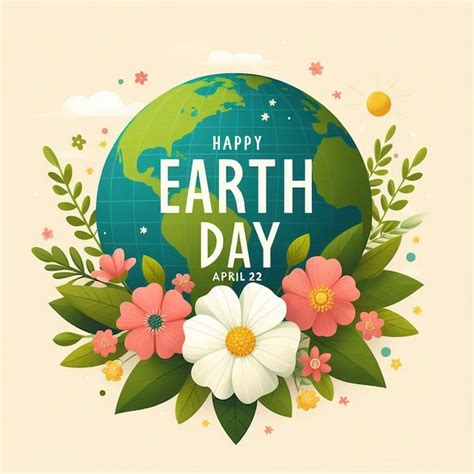 Premium Vector Happy Earth Day