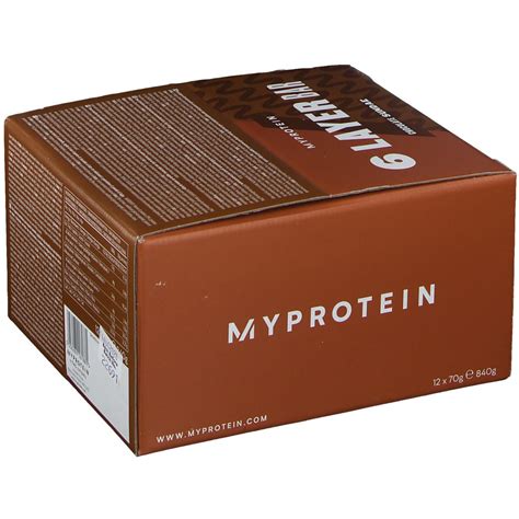 MyProtein 6 Layer Bar Chocolate Sundae 12x70 G Redcare Pharmacie