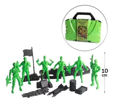 Maleta Base Militar C Soldadinhos Master Toy Pe As Parcelamento