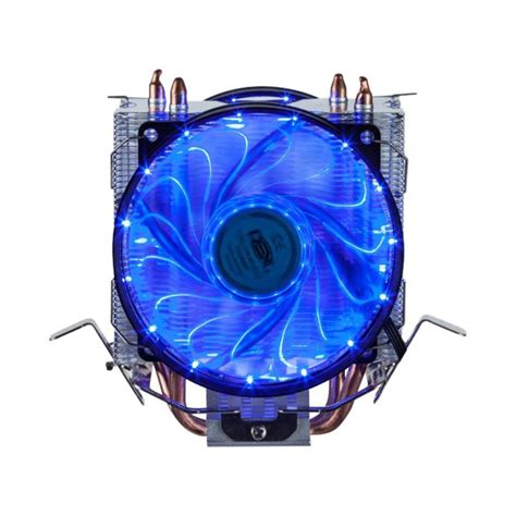 Cooler P Cpu Universal Intel Amd Duplo Fan Azul Dx D Dex Blue