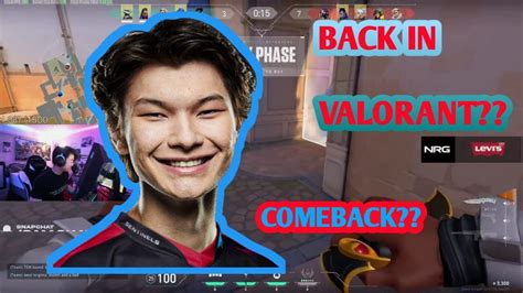 Nrg Som Welcomes Sinatraa Sinatraa Back In Valorant Youtube