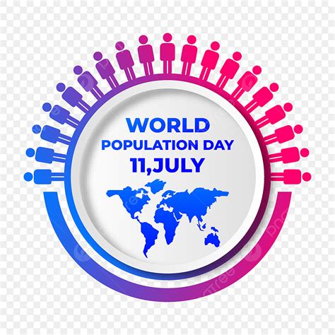 Populism Clipart Transparent Background World Population Day Text