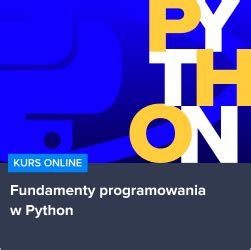 Fundamenty Programowania W Python Kursar Pl