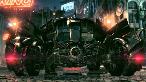 Official Batman Arkham Knight Batmobile Battle Mode Gameplay Youtube