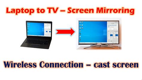 How To Connect Laptop Screen On Tv Without Cable Laptop To Tv Cast