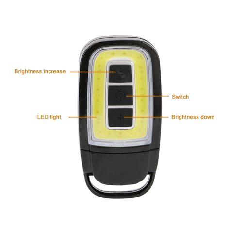 Sani Mini Usb Oplaadbare Cob Led Zaklamp Zaklamp P Grandado