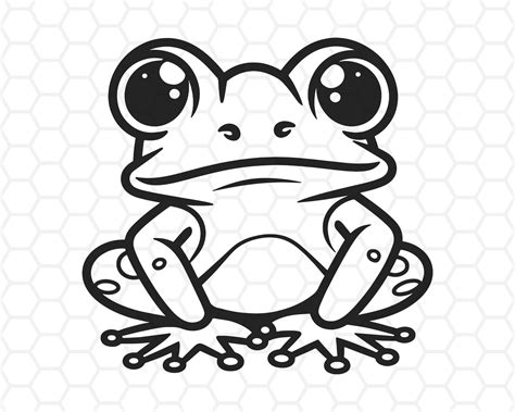 Frog Svg Files For Cricut Frog Svg Cute Frog Svg Tree Frog Etsy