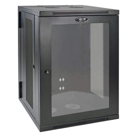 Tripp Lite Smartrack U Wall Mount Rack Enclosure Cabinet Black