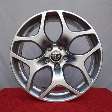 Cerchi In Lega Alfa Romeo Stelvio 18 Originali Alfa Romeo Design Silver