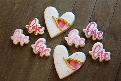 Valentine S Day Conversation Heart Cookies Tutorial Scrambled Chefs